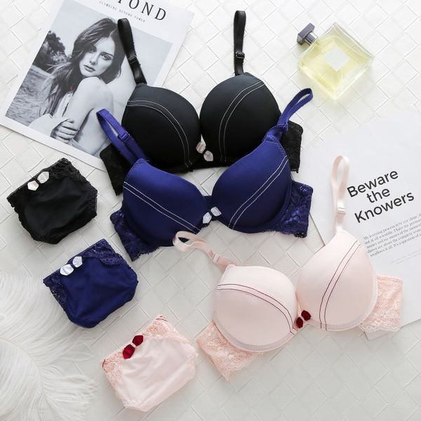 fashion solid color lace smooth steel ring gathered adjustable bra + bow panties suit, Red;black
fashion solid color lace smooth steel ring gathered adjustable bra + bow panties suit, Red;black