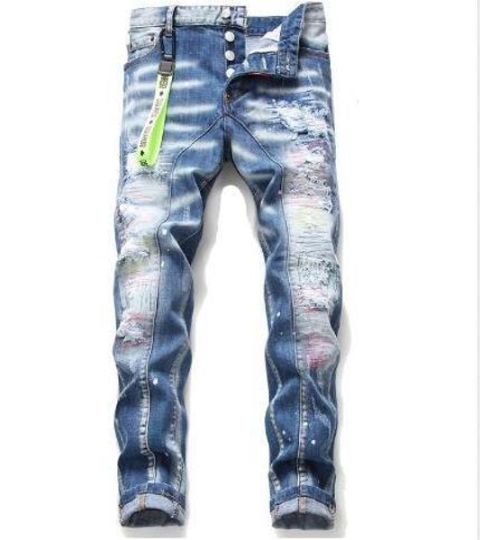 new style brand d2 men jeans denim jean embroidery tiger pants holes d2 jeans zipper men pants trousers skinny dsquared2 jeans men c6fe#, White
new style brand d2 men jeans denim jean embroidery tiger pants holes d2 jeans zipper men pants trousers skinny dsquared2 jeans men c6fe#, White