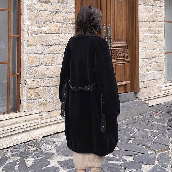 200% real fur korean wool jacket clothes 2020 sheep shearing winter coat women manteau femme b22f44264 yy2286, Black
200% real fur korean wool jacket clothes 2020 sheep shearing winter coat women manteau femme b22f44264 yy2286, Black