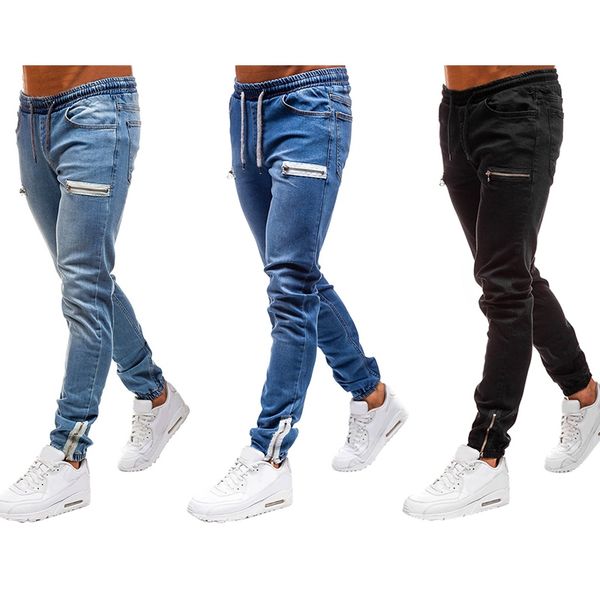 styles men pants stretchy ripped skinny biker embroidery print jeans zipper hole slim fit denim scratched jeans, Blue
styles men pants stretchy ripped skinny biker embroidery print jeans zipper hole slim fit denim scratched jeans, Blue