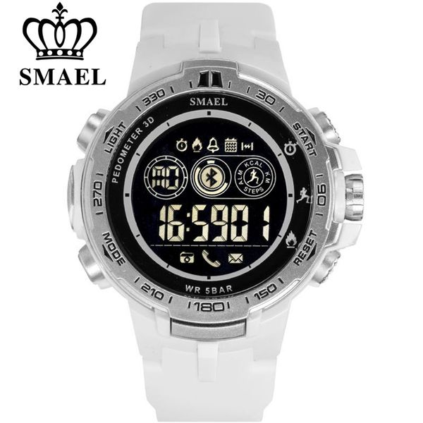 smael bluetooth smart watch pedometer calories chronograph outdoor sports led military watches for android iphone clock men, Slivery;brown
smael bluetooth smart watch pedometer calories chronograph outdoor sports led military watches for android iphone clock men, Slivery;brown