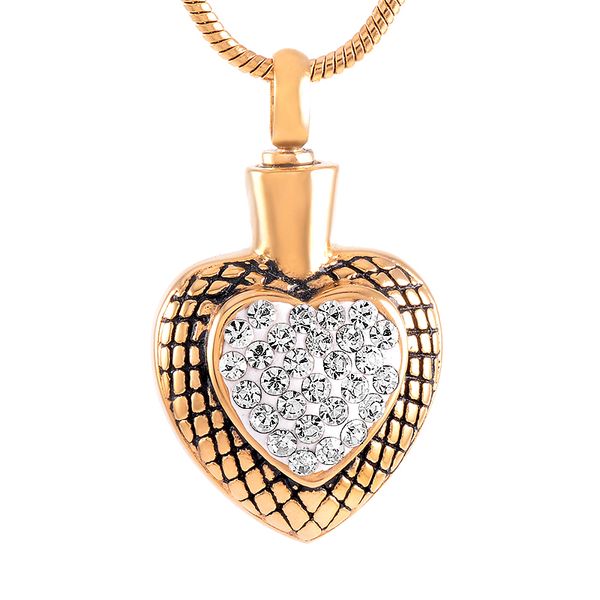 new type z422 gold hold white crystal heart memorial urn pendants for cremation ashes - human keepsake funeral jewelry necklace, Silver
new type z422 gold hold white crystal heart memorial urn pendants for cremation ashes - human keepsake funeral jewelry necklace, Silver