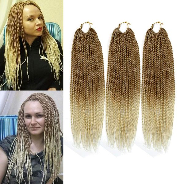 3шт ombre блондинка сенегальский твист вязание крючком косички 18 "длинные маленькие косы гавана мамбо твист вязание волос сенегальский скру, Black
3шт ombre блондинка сенегальский твист вязание крючком косички 18 "длинные маленькие косы гавана мамбо твист вязание волос сенегальский скру, Black