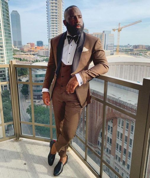 fashion one button brown wedding men suits shawl lapel three pieces business groom tuxedos (jacket+pants+vest+tie) w1000, Black;gray
fashion one button brown wedding men suits shawl lapel three pieces business groom tuxedos (jacket+pants+vest+tie) w1000, Black;gray