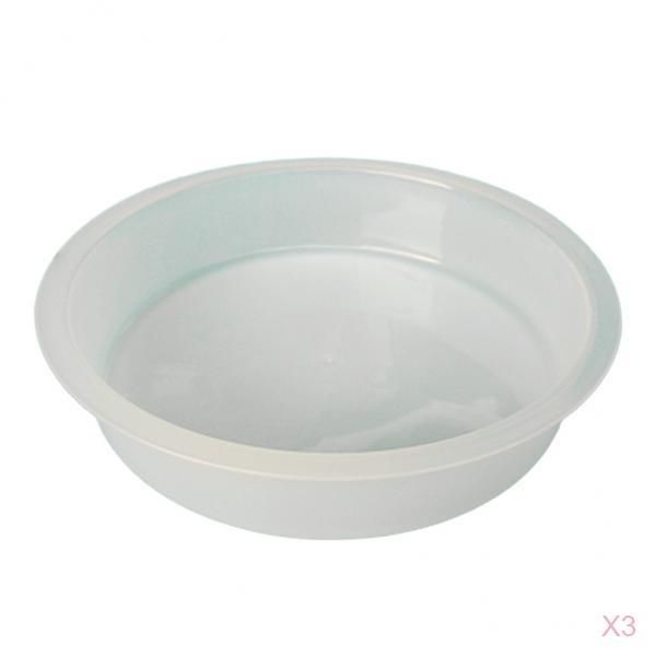 3pcs plastic birds seed feeder birdbath accessories bird feeding station tray