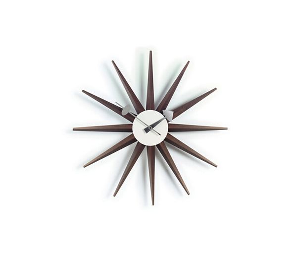 walnut color starburst clock
walnut color starburst clock