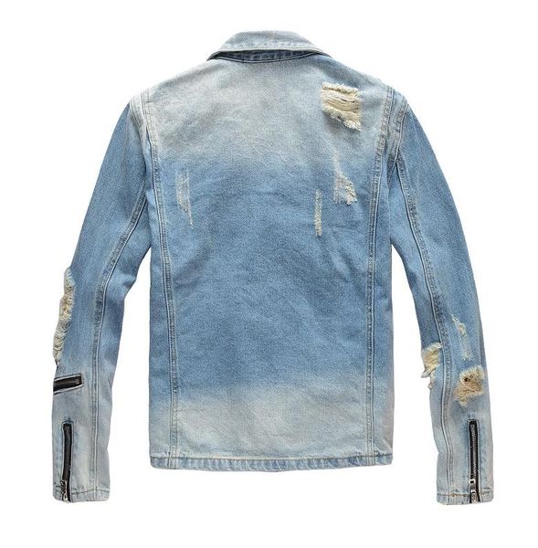 balma tide brand coat luxury designer jacket mens denim jacket boutique hole denim jacket trend riding motorcycle jackets, Black;brown
balma tide brand coat luxury designer jacket mens denim jacket boutique hole denim jacket trend riding motorcycle jackets, Black;brown