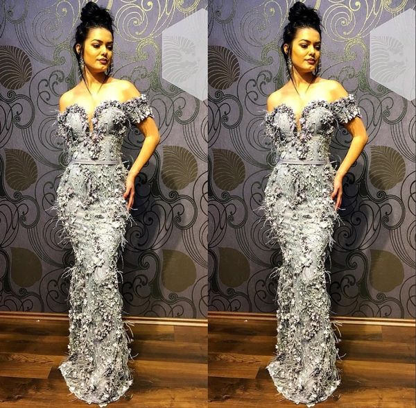 feather beaded elegant grey mermaid evening gowns 2020 formal wear prom dress off shoulder evening dresses abendkleider robe de soiree, Black;red
feather beaded elegant grey mermaid evening gowns 2020 formal wear prom dress off shoulder evening dresses abendkleider robe de soiree, Black;red