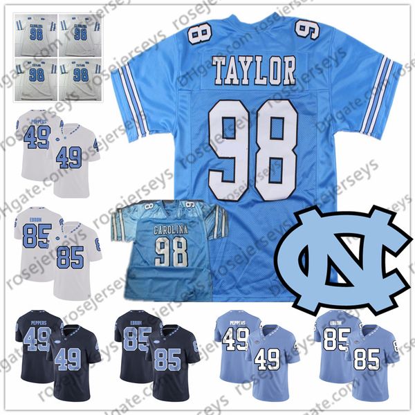 Ncaa north carolina tar heel 49 juliu pepper 98 lawrence taylor 85 eric ebron blue white 2019 unc retired vintage football jer ey 4xl, Black
Ncaa north carolina tar heel 49 juliu pepper 98 lawrence taylor 85 eric ebron blue white 2019 unc retired vintage football jer ey 4xl, Black
