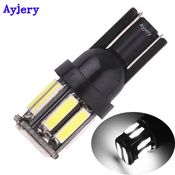 ayjery 200pcs white car led t10 10 smd 7020 led 194 168 10 7014 instrument lamps auto door indicator lights car styling
ayjery 200pcs white car led t10 10 smd 7020 led 194 168 10 7014 instrument lamps auto door indicator lights car styling
