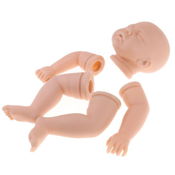simulation sleeping baby doll mold with head limbs, full silicone 20inch reborn kits when finished custom, birthday gift
simulation sleeping baby doll mold with head limbs, full silicone 20inch reborn kits when finished custom, birthday gift