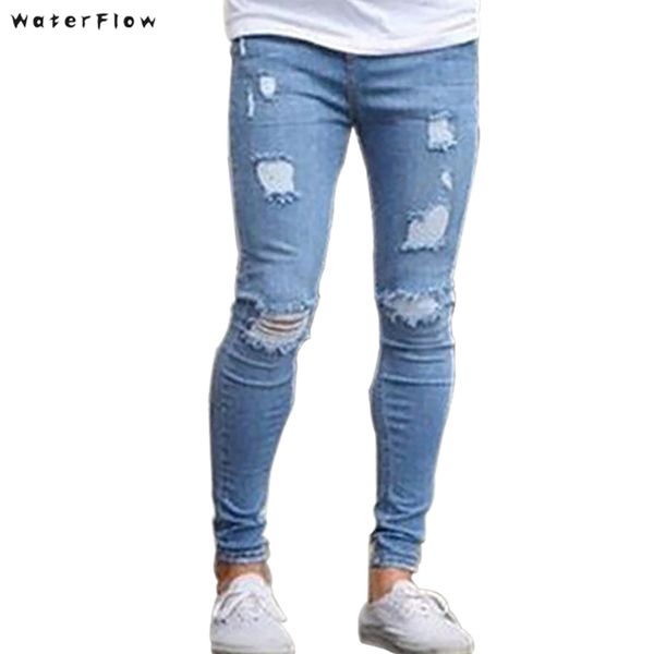 slim fit washed jeans street mens distressed denim hip hop jeans 2019 pure color knee holes ripped men, Blue
slim fit washed jeans street mens distressed denim hip hop jeans 2019 pure color knee holes ripped men, Blue