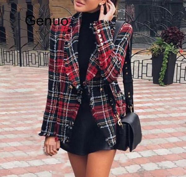women's suits & blazers 2021 women vintage blazer tweed plaid soft wool office jacket coat double breasted tassel suit spring autumn la, White;black
women's suits & blazers 2021 women vintage blazer tweed plaid soft wool office jacket coat double breasted tassel suit spring autumn la, White;black