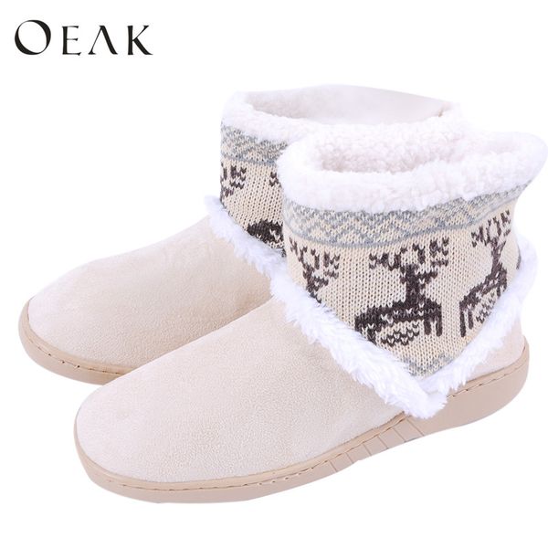 oeak women home soft boots shoes winter warm boots indoor cute deer shape snow 2018 new fashion, Black
oeak women home soft boots shoes winter warm boots indoor cute deer shape snow 2018 new fashion, Black