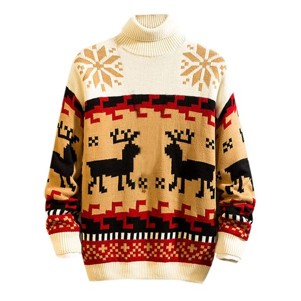 men's new winter christmas casual long sleeve knitting sweaters blouse sweater men pull homme hiver sueter hombre man warm, White;black
men's new winter christmas casual long sleeve knitting sweaters blouse sweater men pull homme hiver sueter hombre man warm, White;black