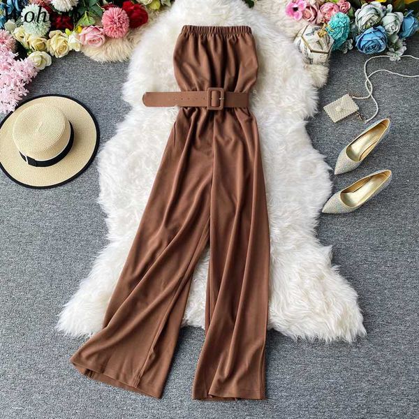 woherb women jumpsuit 2020 summer new fashion boaysuit off shoulder lace up high waist playsuit wide leg pants lady clothes, Black;white
woherb women jumpsuit 2020 summer new fashion boaysuit off shoulder lace up high waist playsuit wide leg pants lady clothes, Black;white