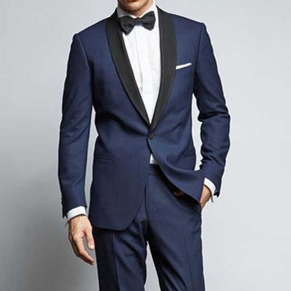 navy business party men suits for wedding tuxedo latest style black shawl lapel one button custom groom wedding tuxedos jacket pants vest, Black;gray
navy business party men suits for wedding tuxedo latest style black shawl lapel one button custom groom wedding tuxedos jacket pants vest, Black;gray