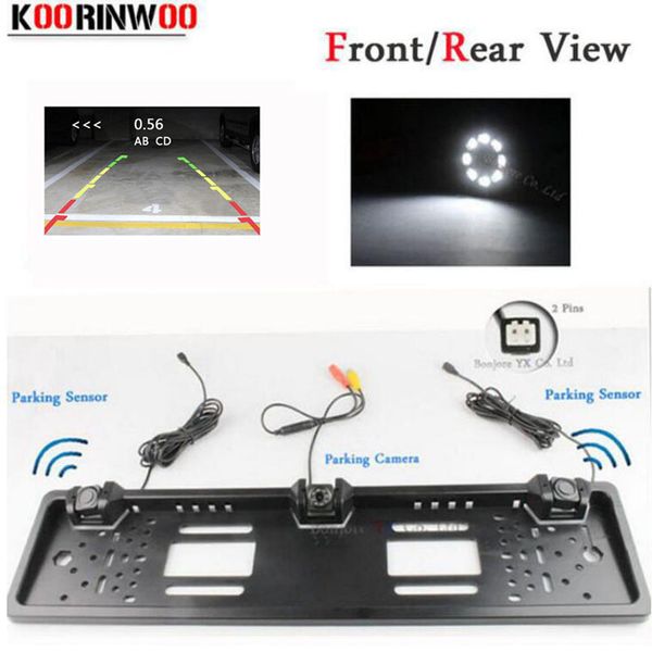 koorinwoo eu european license plate frame camera parktronic car rear view camera car parking sensor video system revesing radars
koorinwoo eu european license plate frame camera parktronic car rear view camera car parking sensor video system revesing radars