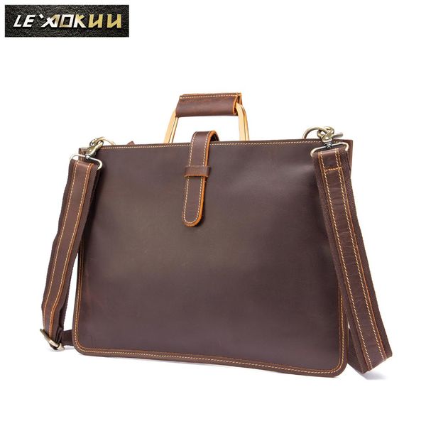 original leather male antique design business briefcase lapdocument case fashion attache messenger bag tote portfolio 6077
original leather male antique design business briefcase lapdocument case fashion attache messenger bag tote portfolio 6077