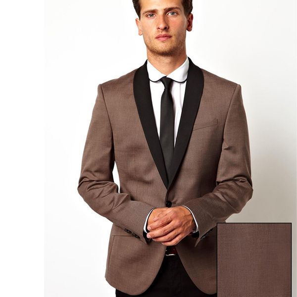 slim fit mens wedding tuxedos one button satin shawl lapel groom wear jacket men formal prom blazer one piece, Black;gray
slim fit mens wedding tuxedos one button satin shawl lapel groom wear jacket men formal prom blazer one piece, Black;gray