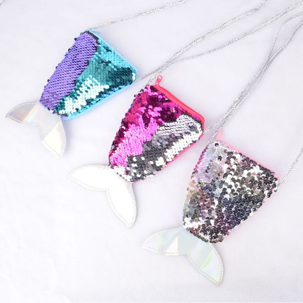 new sequins mermaid tail kids shoulder coin bag baby girls mini messenger bag cartoon boys small coin purse children handbags, White
new sequins mermaid tail kids shoulder coin bag baby girls mini messenger bag cartoon boys small coin purse children handbags, White