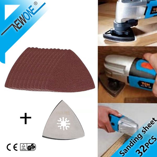 newone 32pcs/set (60,120,180,240# each 8)triangle sandpaper electric saw blade multifunction power tool for metal woodworking
newone 32pcs/set (60,120,180,240# each 8)triangle sandpaper electric saw blade multifunction power tool for metal woodworking