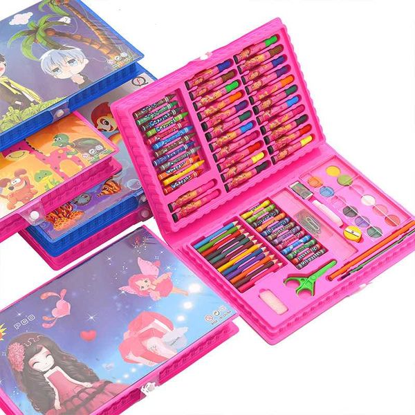 watercolor pigment set 86-color watercolor paint student hand-painted portable painting set pvc box water color art supplies 
watercolor pigment set 86-color watercolor paint student hand-painted portable painting set pvc box water color art supplies