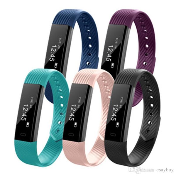 id115 smart bracelet fitness tracker step counter activity monitor band alarm clock vibration wristband for android
id115 smart bracelet fitness tracker step counter activity monitor band alarm clock vibration wristband for android