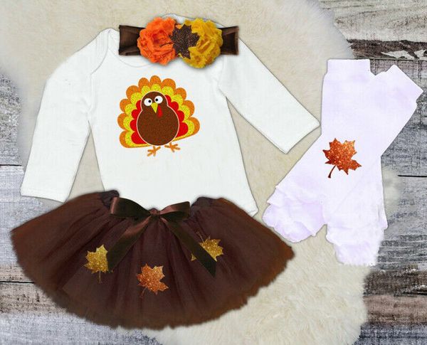 newborn baby girls turkey long sleeve romper jumpsuit + tulle skirt++headband thanksgiving outfits, White
newborn baby girls turkey long sleeve romper jumpsuit + tulle skirt++headband thanksgiving outfits, White