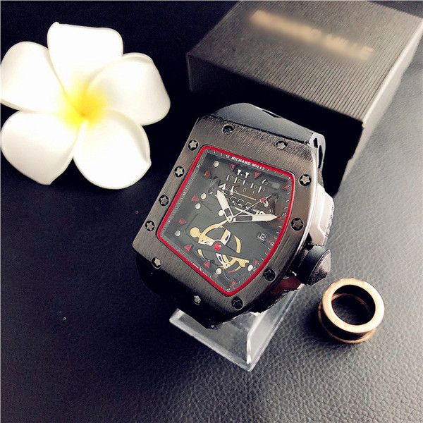 latest 2019 times square quartz leather analog digital movement watches, Slivery;black
latest 2019 times square quartz leather analog digital movement watches, Slivery;black