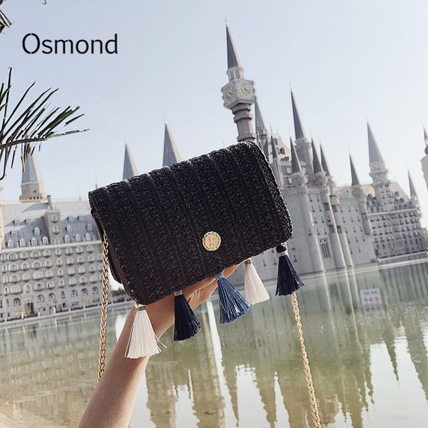 osmond black straw bag female summer beach rattan chain bags women tassel woven crossbody bag small shoulder handbags purses new
osmond black straw bag female summer beach rattan chain bags women tassel woven crossbody bag small shoulder handbags purses new