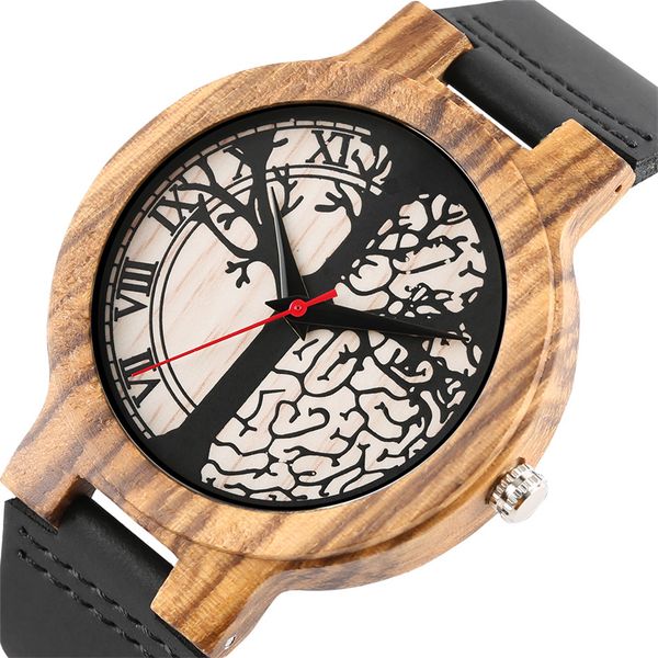 brown stripes wooden watch men genuine leather wood watches quartz movement life tree display round dial casual male wristwatch, Slivery;brown
brown stripes wooden watch men genuine leather wood watches quartz movement life tree display round dial casual male wristwatch, Slivery;brown