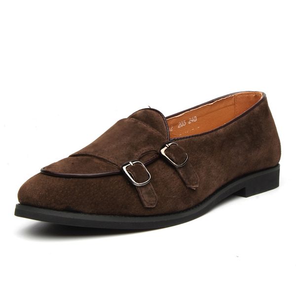 mens suede loafers gentlemen wedding party casual slip on shoes black brown green monk strap men dress shoes leather
mens suede loafers gentlemen wedding party casual slip on shoes black brown green monk strap men dress shoes leather