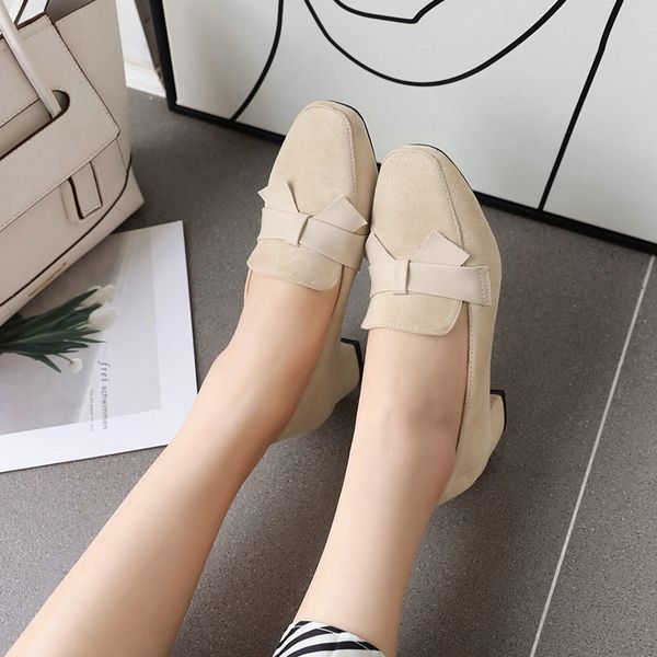 sarairis 2020 new fashion flock square heels concise pumps woman shoes slip-on butterfly comfortable shoes women pumps female, Black
sarairis 2020 new fashion flock square heels concise pumps woman shoes slip-on butterfly comfortable shoes women pumps female, Black