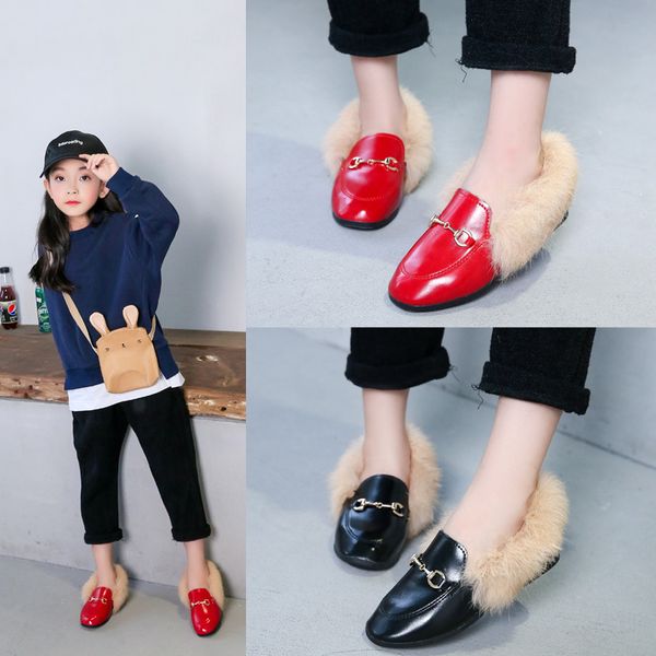 kids winter warm boys girls fashion shoe black red fur flat slip on non-slip kids shoes light leather new loafer shoes
kids winter warm boys girls fashion shoe black red fur flat slip on non-slip kids shoes light leather new loafer shoes