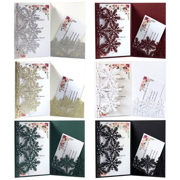 20pcs/set snowflake invitations greeting card delicate carved holiday merry christmas party supplies
20pcs/set snowflake invitations greeting card delicate carved holiday merry christmas party supplies