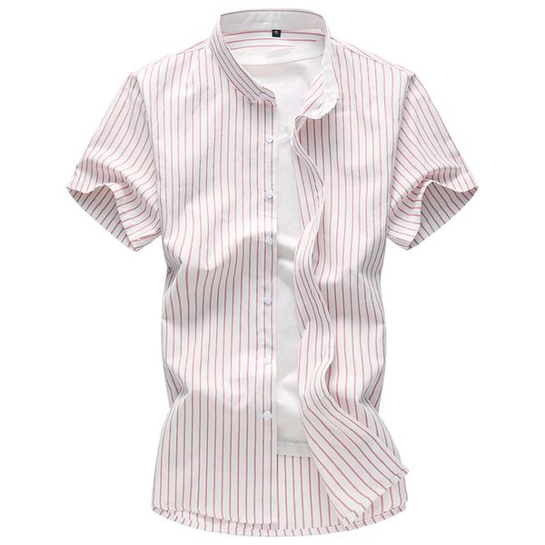 2020 men's casual thin striped shirt summer new male slim business fashion short sleeve shirt large size 7xl brand clothing,5826, White;black
2020 men's casual thin striped shirt summer new male slim business fashion short sleeve shirt large size 7xl brand clothing,5826, White;black
