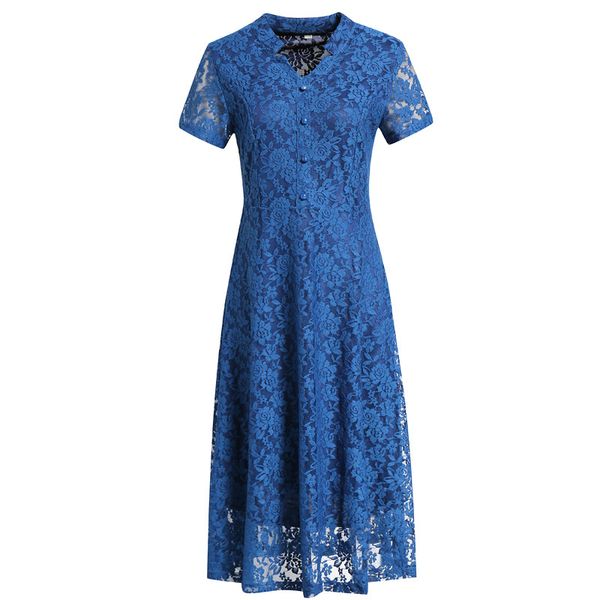 middle-aged women plus size dresses lace casual large big size summer dress office ladies elegant party vestido clothing, Black;gray
middle-aged women plus size dresses lace casual large big size summer dress office ladies elegant party vestido clothing, Black;gray