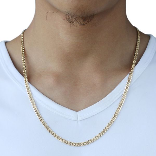 trendsmax men's cuban link chain necklace gold filled chain necklace gift for men hiphop wholesale jewelry 4.5mm 50cm 60cm gn438, Silver
trendsmax men's cuban link chain necklace gold filled chain necklace gift for men hiphop wholesale jewelry 4.5mm 50cm 60cm gn438, Silver