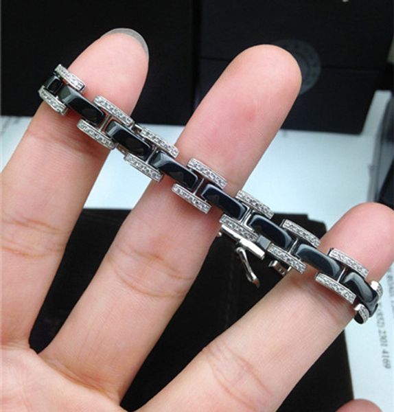 classic sterling-silver-jewelry lover's one row zircon ceramic bracelet,black ceramic flexible soft chain link bracelets
classic sterling-silver-jewelry lover's one row zircon ceramic bracelet,black ceramic flexible soft chain link bracelets
