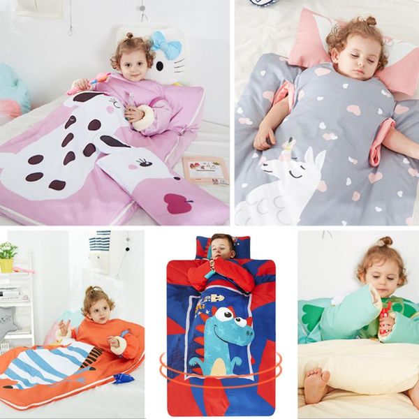 baby sleeping bag with removable pillow comfortable kids nap mat pad anti-kick quilt artifact for preschool daycare sleepovers
baby sleeping bag with removable pillow comfortable kids nap mat pad anti-kick quilt artifact for preschool daycare sleepovers