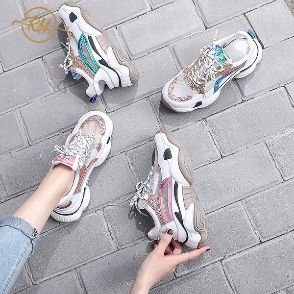ry-relaa leather hollow mesh breathable women's shoes 2019 new summer sequins tide shoes wild sports
ry-relaa leather hollow mesh breathable women's shoes 2019 new summer sequins tide shoes wild sports