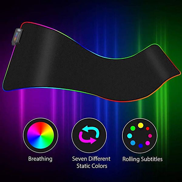 led luminous gaming mouse pad colorful oversized glowing usb led extended illuminated keyboard pu non-slip blanket hot
led luminous gaming mouse pad colorful oversized glowing usb led extended illuminated keyboard pu non-slip blanket hot