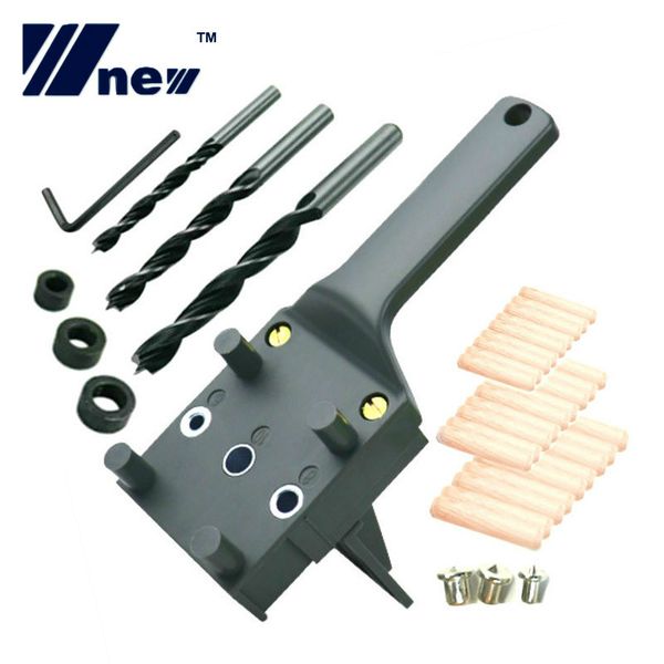 woodworking dowel jig 6 8 10mm wood drill handheld pocket hole jig doweling hole saw drill guide tools for carpentry
woodworking dowel jig 6 8 10mm wood drill handheld pocket hole jig doweling hole saw drill guide tools for carpentry