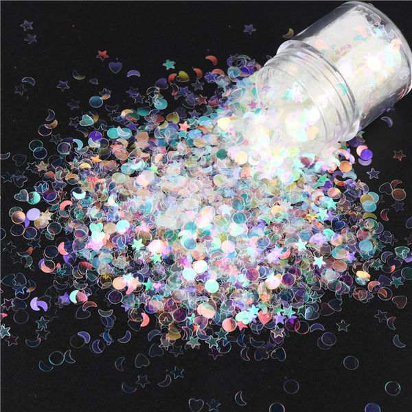 mixed spangles nail glitter sequins star moon heart dots sequin laser shiny holographic decor diy nail polish tips paillette, Silver;gold
mixed spangles nail glitter sequins star moon heart dots sequin laser shiny holographic decor diy nail polish tips paillette, Silver;gold