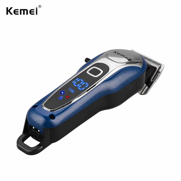 fashion 2020 salo kemei km-1995 lcd digital rechargeable hair clipper powerful razor hair trimmer cutting grooming cutter barber shaver cutt
fashion 2020 salo kemei km-1995 lcd digital rechargeable hair clipper powerful razor hair trimmer cutting grooming cutter barber shaver cutt