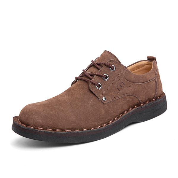 100% genuine leather shoes men cow leather casual shoes male outdoor mens flats lace-up footwear tooling boots, Black
100% genuine leather shoes men cow leather casual shoes male outdoor mens flats lace-up footwear tooling boots, Black