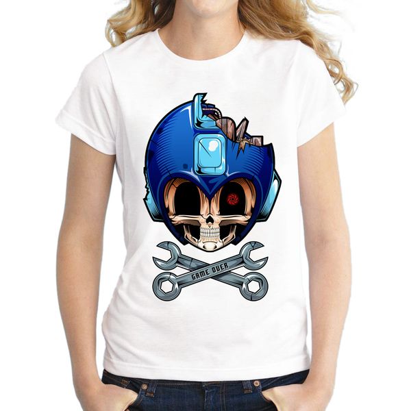 new arrivals mega dead man women skull printed t-shirt short sleeve casual t shirt cool lady, White
new arrivals mega dead man women skull printed t-shirt short sleeve casual t shirt cool lady, White