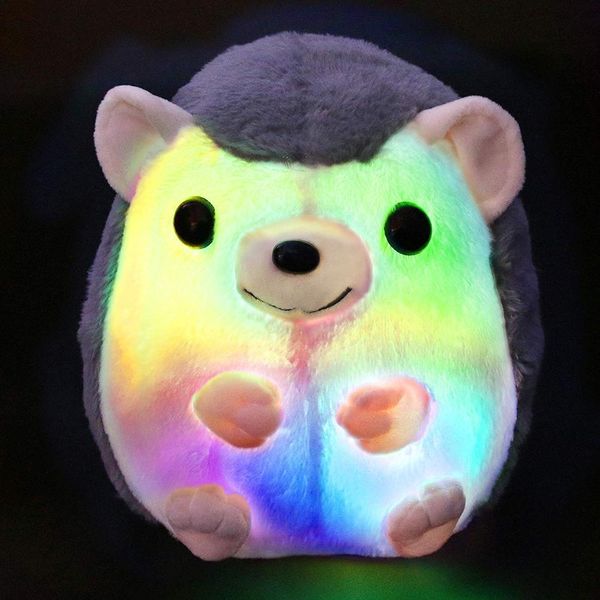 led hedgehog stuffed animal glow small plush toy light up nightlight bedtime gift for toddlers kids on festival occasions
led hedgehog stuffed animal glow small plush toy light up nightlight bedtime gift for toddlers kids on festival occasions