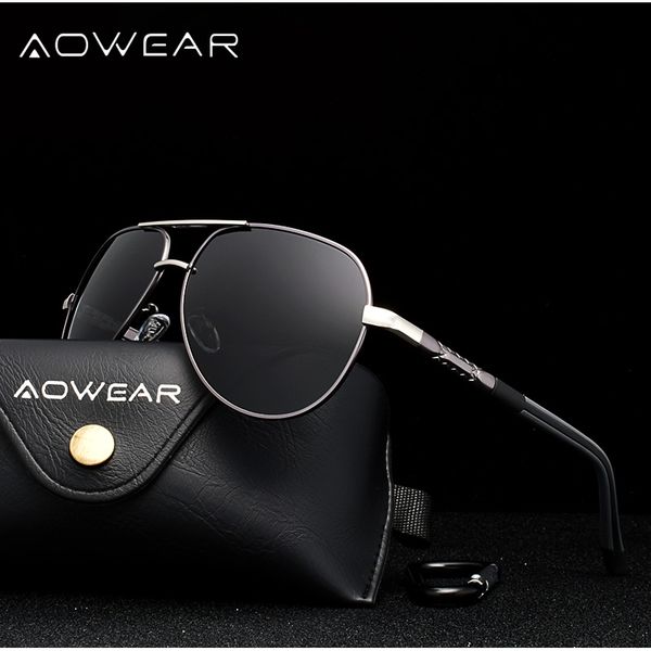 aowear classic mens sun glasses male aviation aluminum polarized sun glasses men 2018 brand designer hd goggles mirror, White;black
aowear classic mens sun glasses male aviation aluminum polarized sun glasses men 2018 brand designer hd goggles mirror, White;black